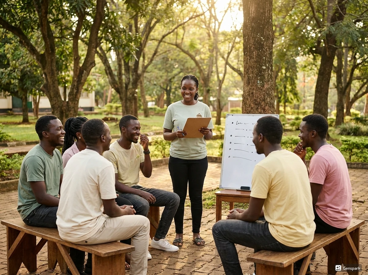Leadership Training and Mentorship session